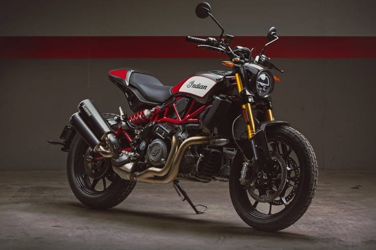 Up-spec’d Indian FTR gets extra glitz from all-carbon bodywork