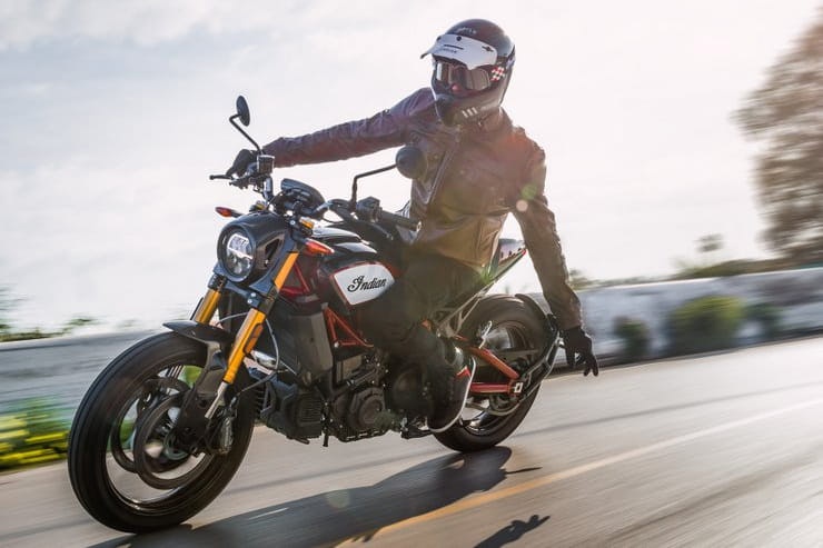Up-spec’d Indian FTR gets extra glitz from all-carbon bodywork