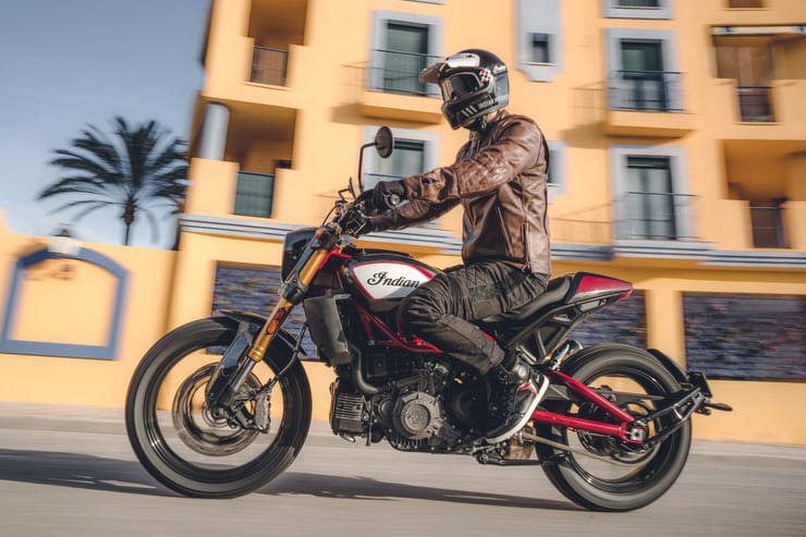 Up-spec’d Indian FTR gets extra glitz from all-carbon bodywork