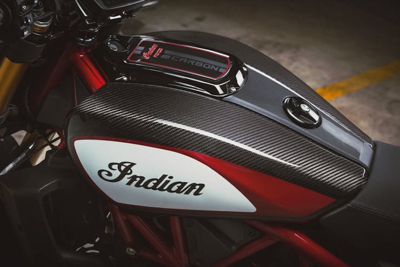 Up-spec’d Indian FTR gets extra glitz from all-carbon bodywork