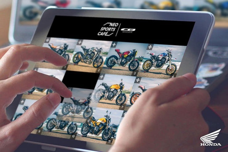 Honda wants you to choose the best of a dozen custom CB1000Rs