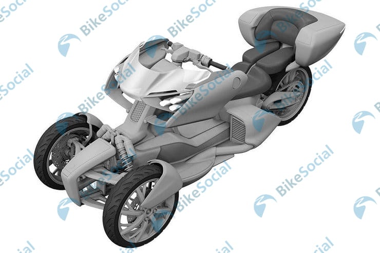 Next-generation Yamaha trike concept shows a big leaning three-wheeler is on the horizon