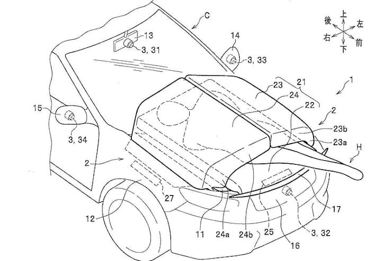 Honda crash protection