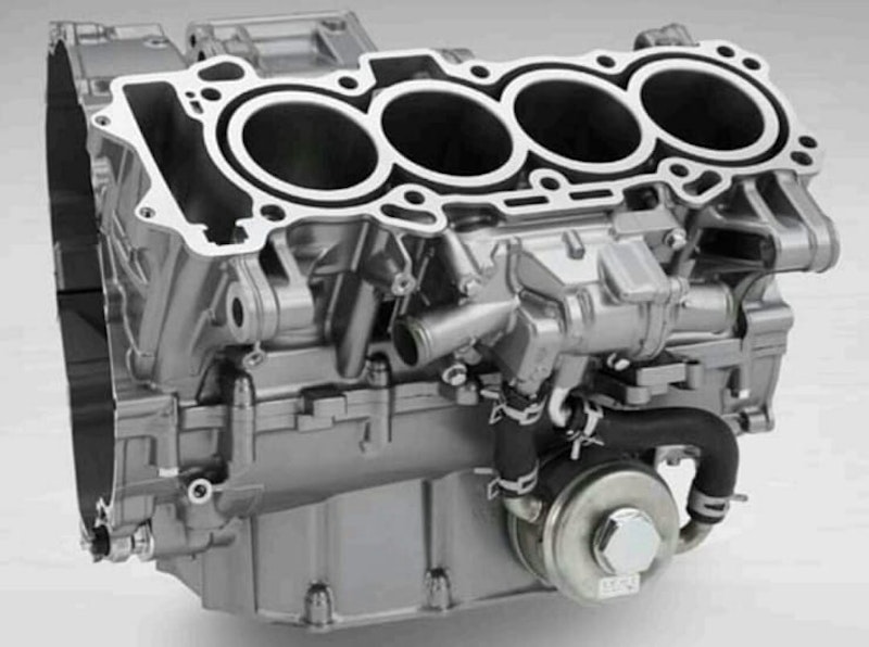 Upcoming Benda four-cylinder engine looks a lot like Honda’s CB650 motor