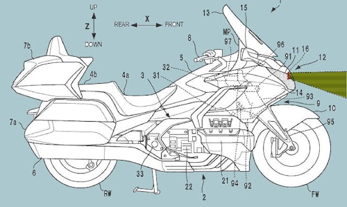 Honda Goldwing to get radar cruise | New tech | News