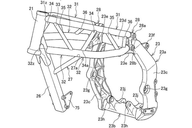 Honda’s CRF1100 Africa Twin engine could be used in  a range of road-oriented bikes