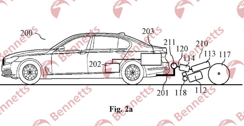 BMW’s bolt-on bike | New patent application | Bennetts Bike