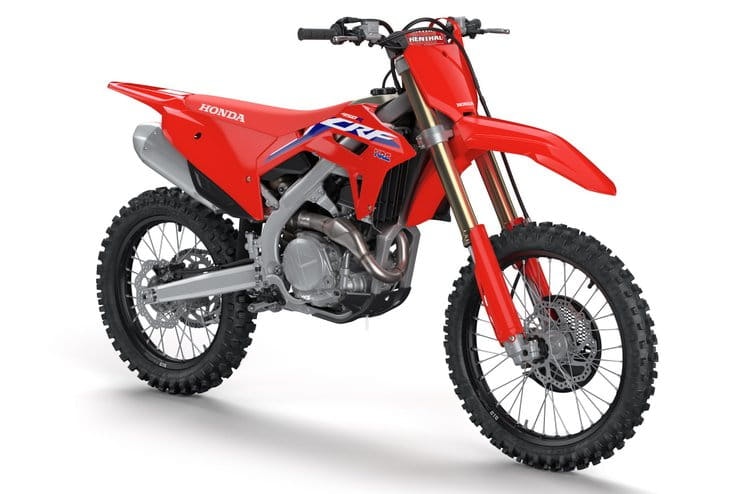 Honda’s latest motocross flagship and updated rivals from Yamaha, Kawasaki and KTM for 2021