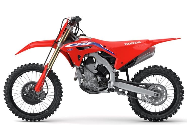 Honda’s latest motocross flagship and updated rivals from Yamaha, Kawasaki and KTM for 2021