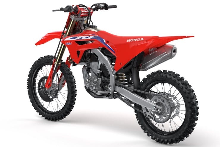 Honda’s latest motocross flagship and updated rivals from Yamaha, Kawasaki and KTM for 2021