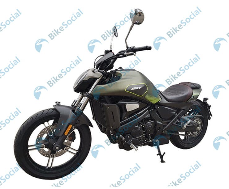 QJMotor SRV500 leaked another future Benelli Spy shots