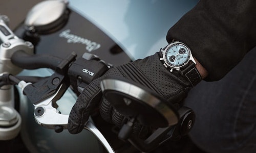 Triumph Speed Twin Breitling Limited Edition clocks in