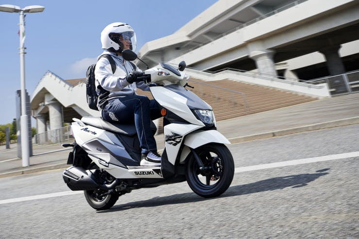 Three new 125cc scooters from Suzuki BikeSocial News