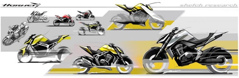Honda teases new Hornet with more sketches_03