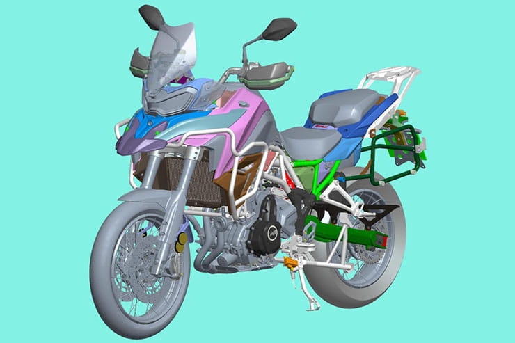 Front and rear cameras for planned Benelli TRK702_06