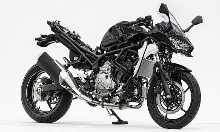 Kawasaki hybrid motorbike may ease alternative-power transition