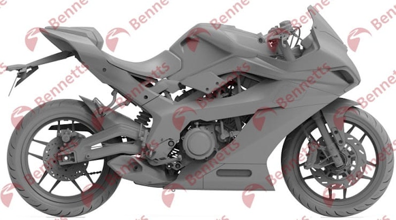 Scoop: Benda VTR-300 Turbo V-twin designs revealed