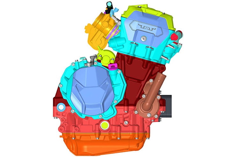 Benelli twin engine points to TNT900_02