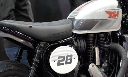 BSA Scrambler concept shown at Motorcycle Live