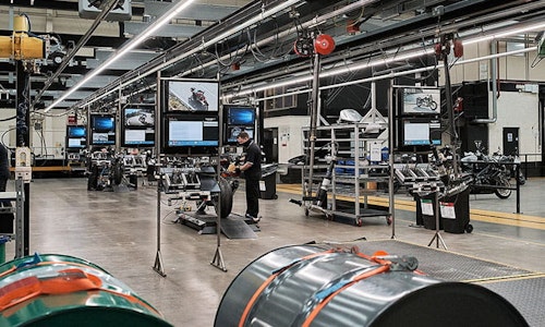 Triumph revamps UK assembly line