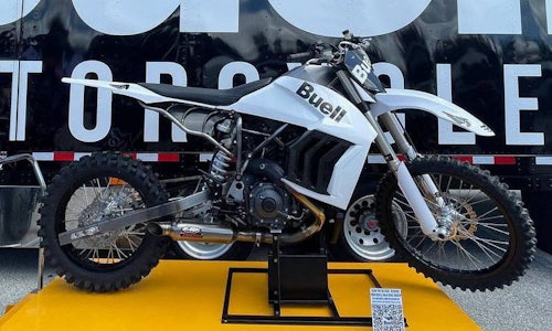 Buell unveils SuperTouring and Baja DR