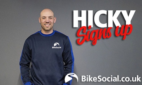 Peter Hickman signs up as a BikeSocial Membership Ambassador