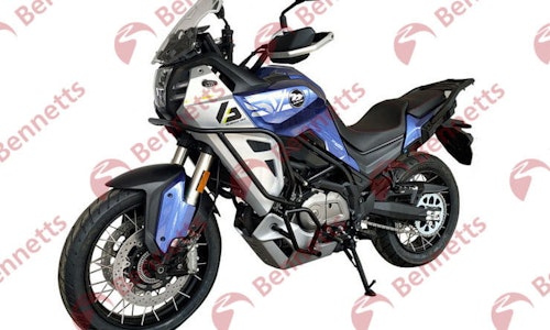 New V-twin 650 adventure bike photos leaked