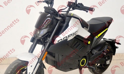 CFMoto plotting electric minibike