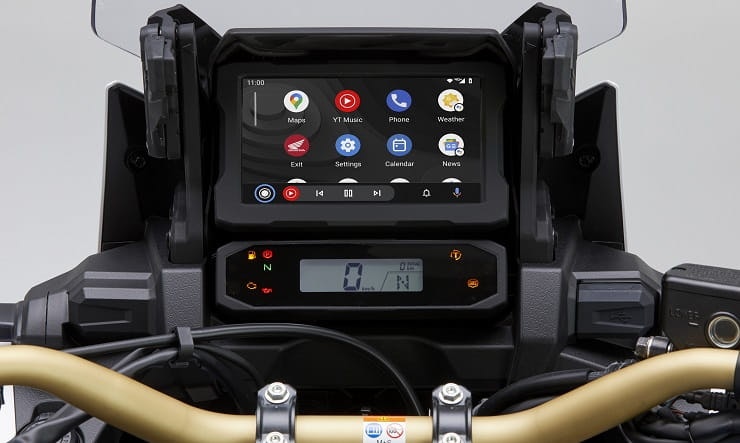 Android Auto for Honda Africa Twin | News | Bennetts Bike