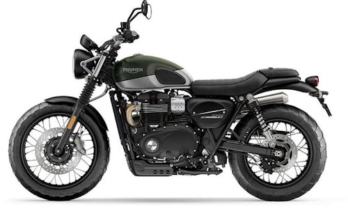 New Triumph Street Scrambler Sandstorm joins the firm’s range