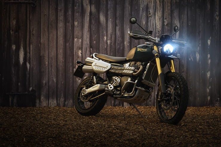 New 2021 Triumph Scrambler 1200 Range McQueen Edition