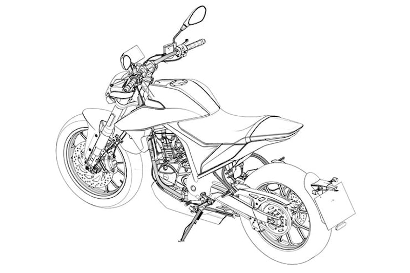 Malaguti Drakon  concept production_02