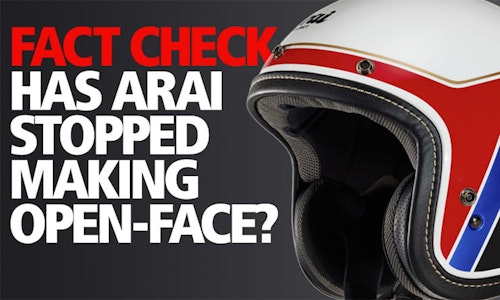 Arai open-face helmets discontinued_THUMB