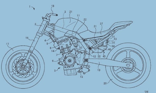 Suzuki parallel twin project progressing