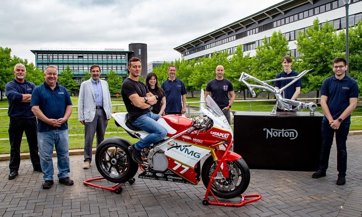 Norton joins electric race bike effort