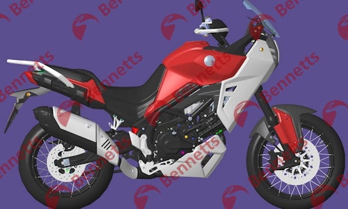 Benelli V-twin adventure bike