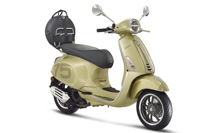 New Vespa 75th anniversary models announced | Bennetts Bike