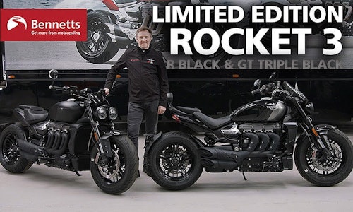 New Triumph Rocket 3 R and GT limited editions