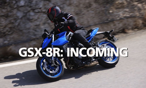 Incoming Suzuki GSX-8R for 2024