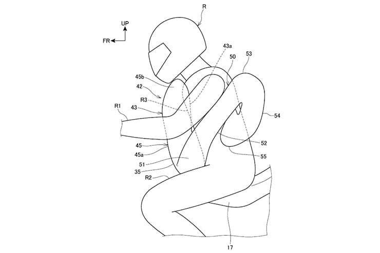 Honda working on innovative motorcycle airbags_01