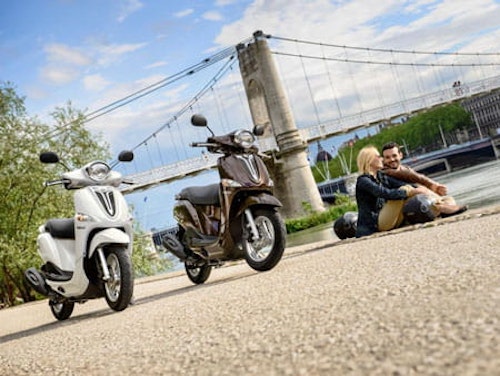 Yamaha D'elight-ed with new scooter