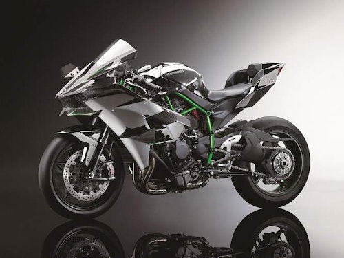 Closed road version of Kawasaki's forthcoming Ninja H2