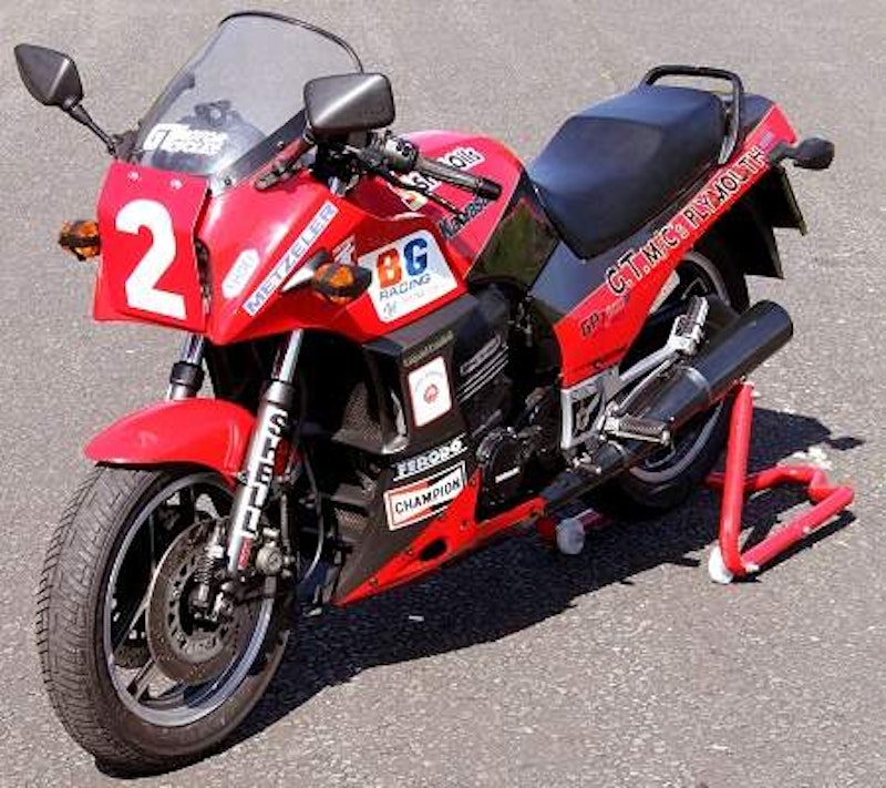 Geoff Johnson's TT winning Ninja