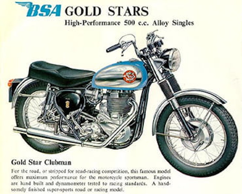 BSA Gold Star