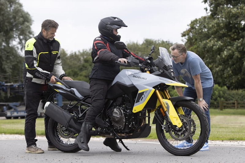 What Bike Next - Episode 6 Triumph Tiger BMW R1250R Suzuki VStrom_24