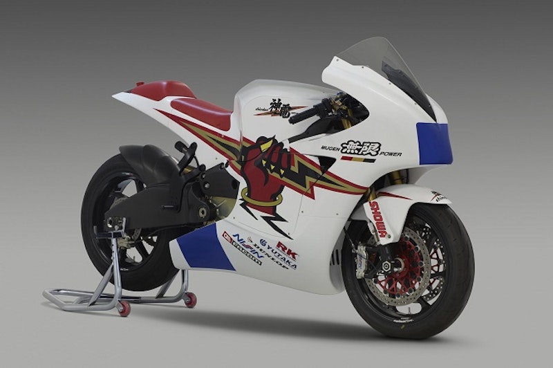 Mugen's Shinden Electric TT Zero race bike