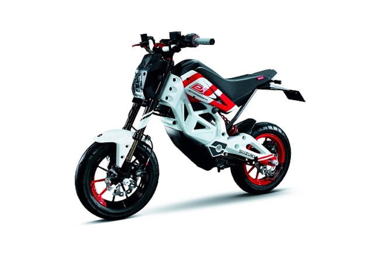 Extrigger concept is an electric mini bike aimed at the leisure market