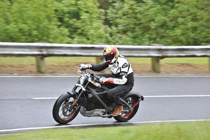 Bike Social's Marc Potter got his first taste of electric motorcycling with Harley-Davidson