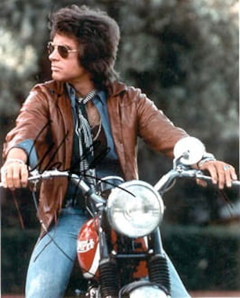Warren Beatty rode a 500cc Tiger 100 in Shampoo
