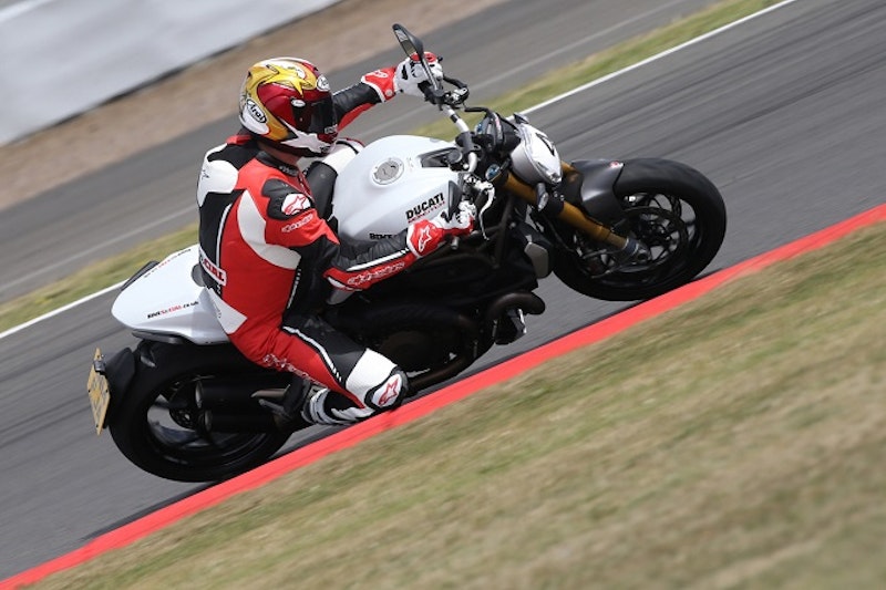 Ducati on Bridgestones was a suprisingly good track day bike, within reason.